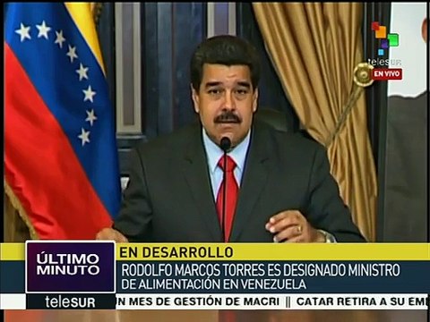 Rodolfo Medina, nuevo ministro de Banca y Finanzas de Venezuela
