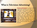 Process of Television Advertisement