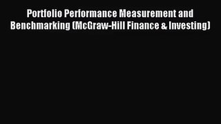 [PDF Download] Portfolio Performance Measurement and Benchmarking (McGraw-Hill Finance & Investing)