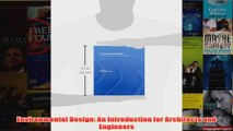 Environmental Design An Introduction for Architects and Engineers