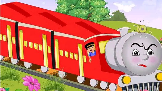 railway gadi wala cartoon