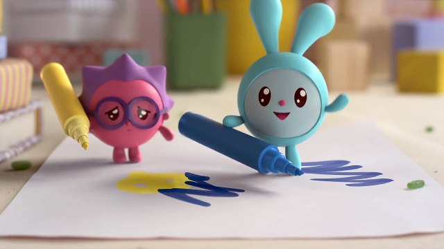Малышарики 3 серия Фломастеры обучающие мультфильмы для малышей 0 4