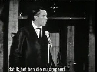 Jacques Brel -  Le Moribond