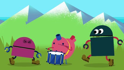Body Songs-Your Heart Has a Beat★Nursery rhymes for children