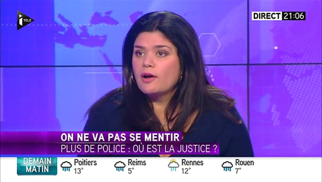Raquel Garrido à "ONVPSM" sur ITélé le 06/01/2016