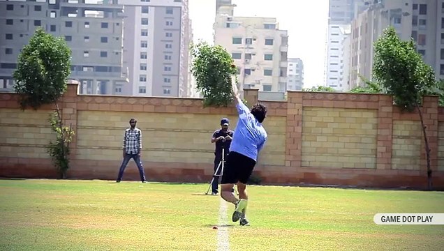 Wasim Akram’s Action Recording for Game Animation - Cricket Videos