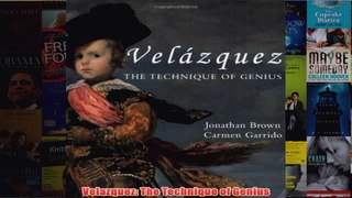 Velazquez The Technique of Genius