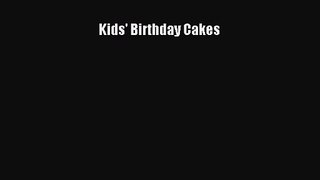 Read Kids' Birthday Cakes Ebook Online