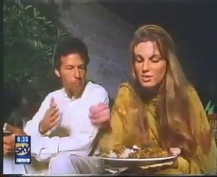 Rare Video Of Imran Khan And Jemima Khan Eating Food Together