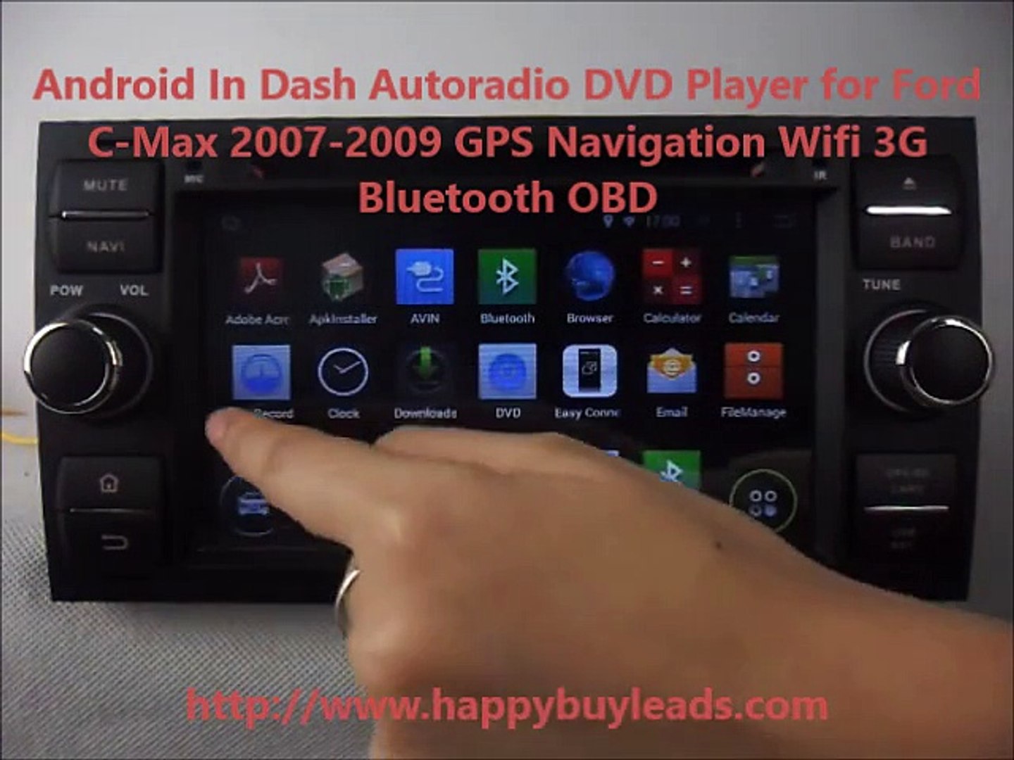 Ford C-Max Radio Android DVD TV Bluetooth Wifi for Car─影片 Dailymotion