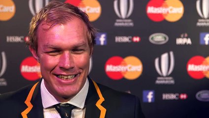 Burger, Laidlaw and Savea at the World Rugby Awards