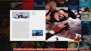 Postmodernism Style and Subversion 197090