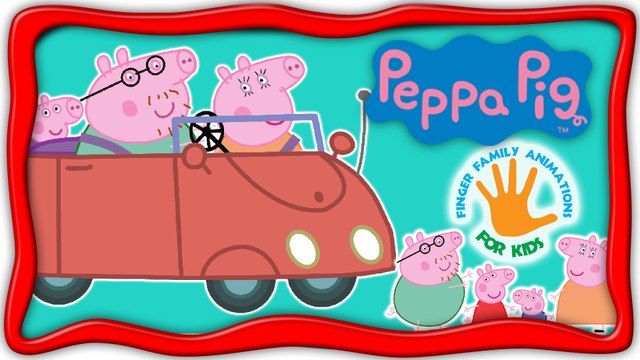 Peppa Pig Finger Family Nursery Rhymes. Peppa Pig Daddy Finger Song