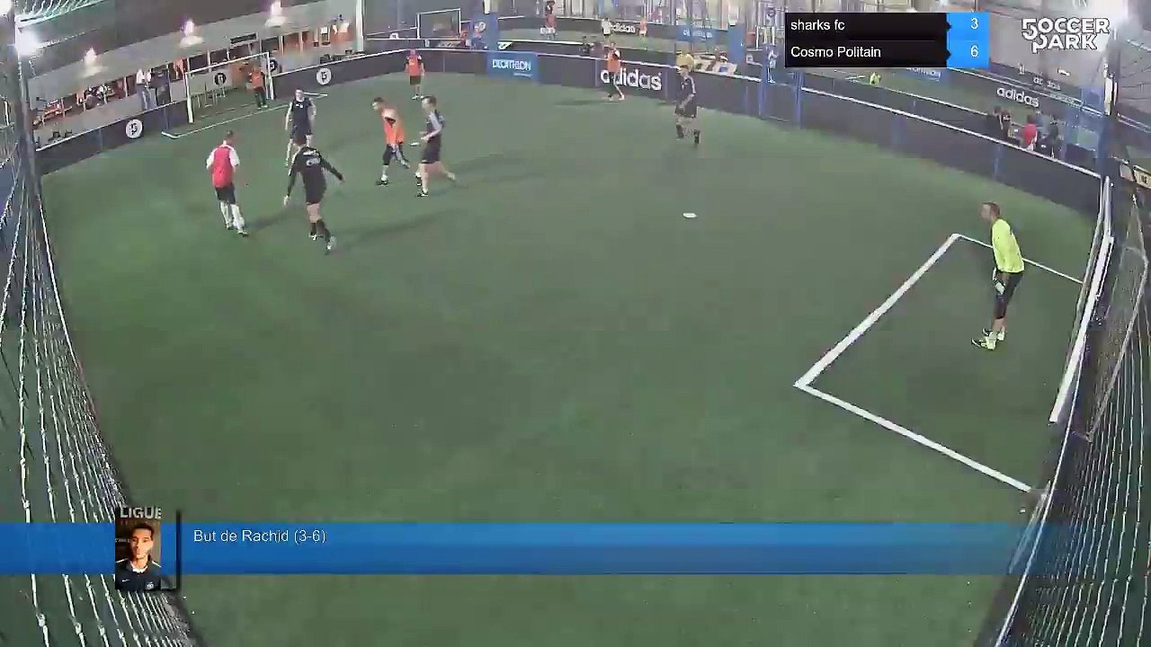 But de Rachid (3-6) - sharks fc Vs Cosmo Politain - 06/01/16 19:30 - Octobre 2015 Ligue mercredi A
