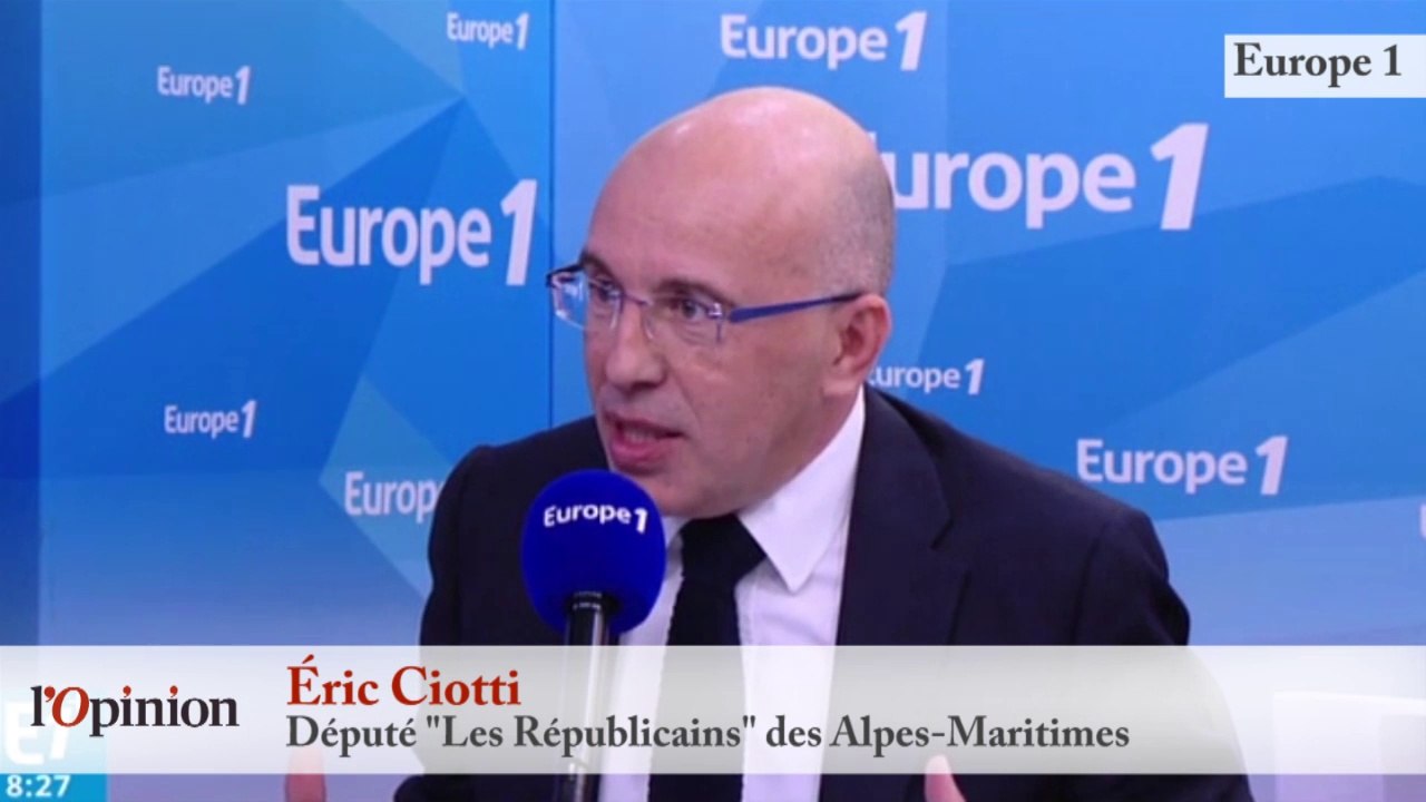 Déchéance de nationalité - Éric Ciotti (LR) : « J’appelle le gouvernement à la dignité »