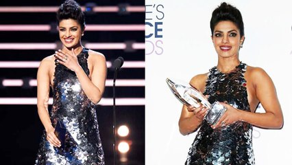 (VIDEO) Priyanka Chopra Wins Favourite Actress Award for Quantico – People's Choice Award 2016