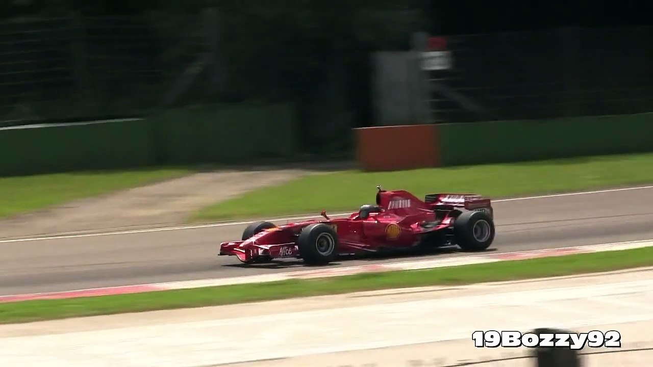 Ferrari F2007 F1 Car V8 Engine Sound