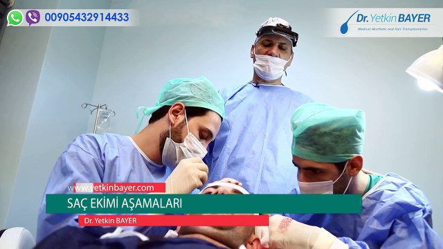 Dr. Yetkin Bayer - Saç ekim aşamaları