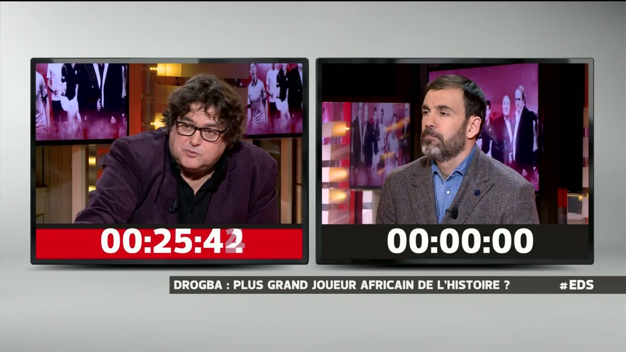 E21 - L'Equipe du Soir (extrait) : Drogba, le meilleur joueur africain de l'histoire ?