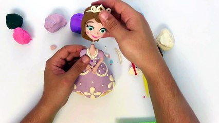 Play Doh Cartoon Characters Masha, Mickey, Pikachu, Cookie Monster, Lego, Pocoyo...