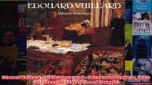 Edouard Vuillard PainterDecorator  Patrons and Projects 18921912 Russian Literature
