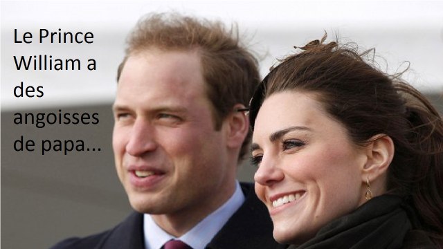 Le prince William se confie sur ses angoisses...