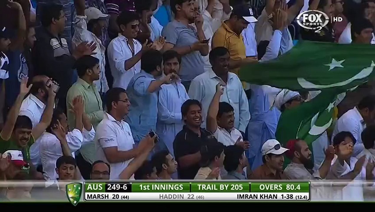 Imran Khan 1st Test wicket