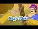 Akbar And Birbal | Magic Sticks | English Animated Stories For Kids