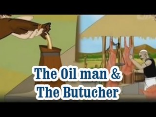 Akbar And Birbal | The Oil man & The Butucher | English Animated Stories For Kids