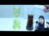 표백제로 콜라 투명하게 만들기 - 스팀보이(투명콜라탄생)