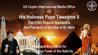 Message du Pape Tawadros II, Noel 2016