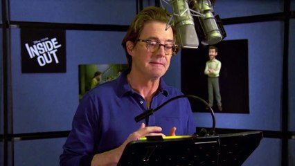 Inside Out Dad Voice Acting B-Roll - Kyle MacLachlan