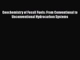 PDF Download Geochemistry of Fossil Fuels: From Conventional to Unconventional Hydrocarbon