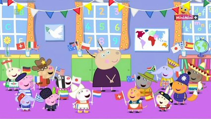 Świnka Peppa - Międzynarodowy dzień pokoju