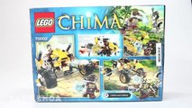 Đồ chơi xếp hình LEGO xếp xe anh hùng Lennox Chima cho bé xem