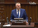 Poseł Mirosław Pampuch - Wystąpienie z dnia 02 grudnia 2015 roku.