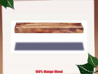 Dakota Indian Furniture Medium Floating Shelf - Living Room Furniture