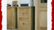 Kingston solid oak furniture two drawer office filing cabinet