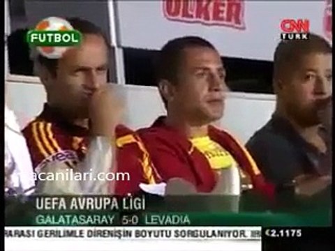 20.08.2009 - 2009-2010 European League Play-Off Round 1st Leg Galatasaray 5-0 FC Levadia