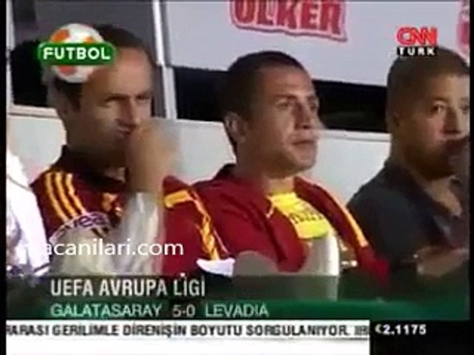20.08.2009 - 2009-2010 European League Play-Off Round 1st Leg Galatasaray 5-0 FC Levadia