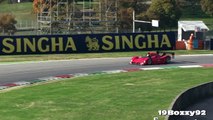 Ferrari 333 SP V12 Sound Accelerations, Fly Bys & Flames
