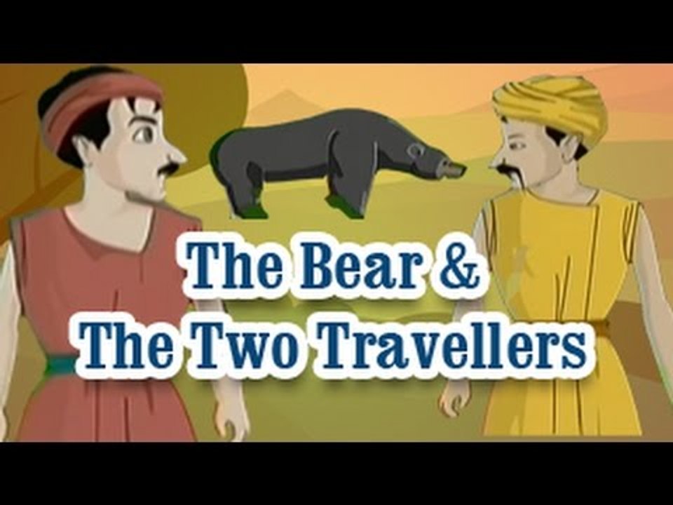 The Bear & The Two Travellers | The Grandpa's Stories English