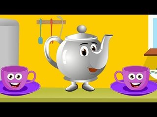 I Am A Little Tea Pot Rhymes | Rhymes with Action for Children