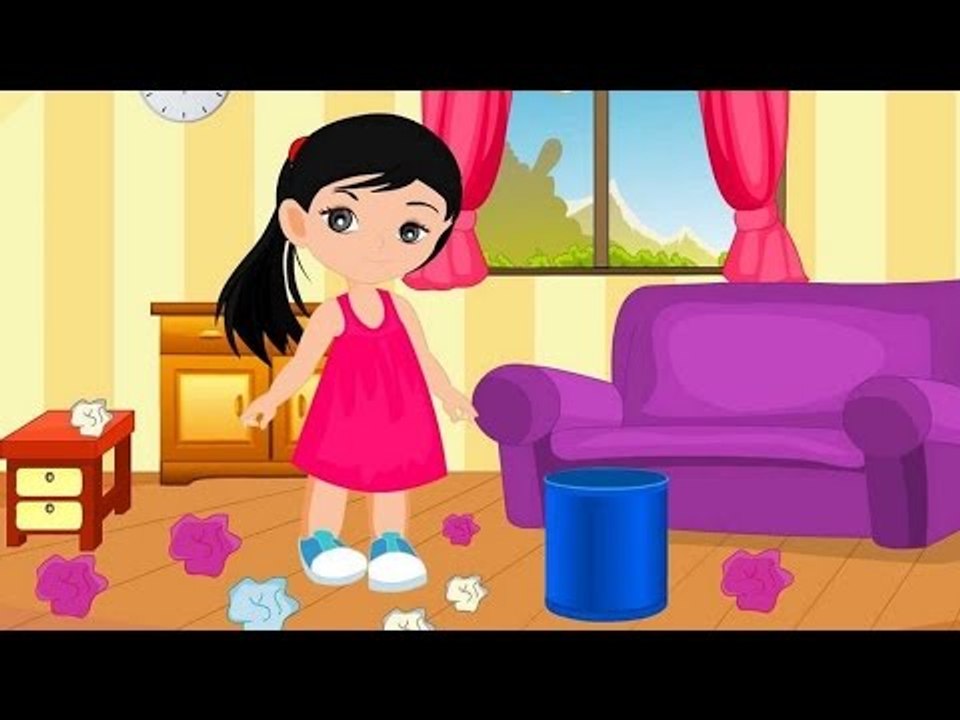 Bits of Paper | Cartoon Animation Nursery Rhyme Songs for Children