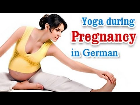 Pregnancy Exercise For Labor During Pregnancy | Yoga In German