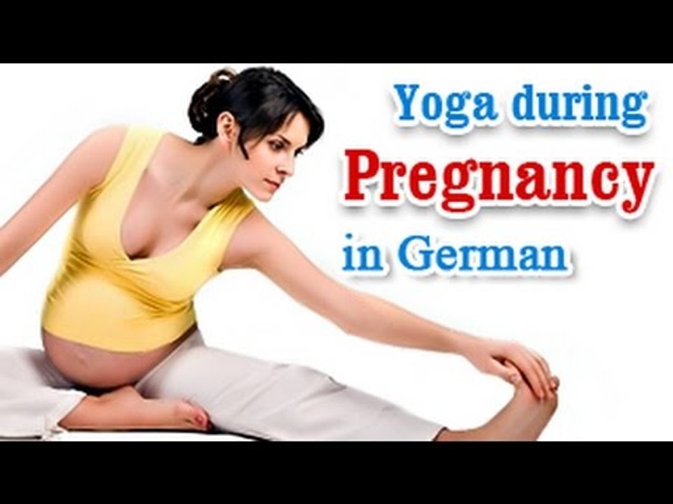 Pregnancy Exercise For Labor During Pregnancy | Yoga In German