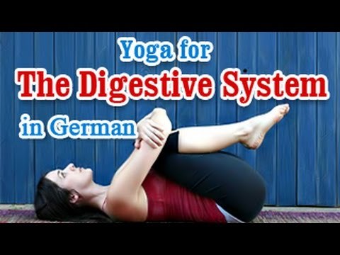 Exercise For Good Digestive System and Reduce Bloating | Yoga In German