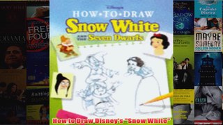 How to Draw Disneys Snow White