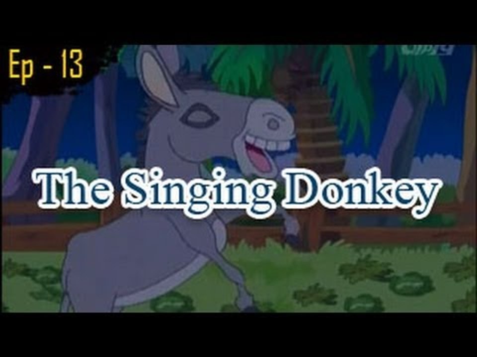 The Singing Donkey | Panchatantra Tales | English Animated Stories For Kids