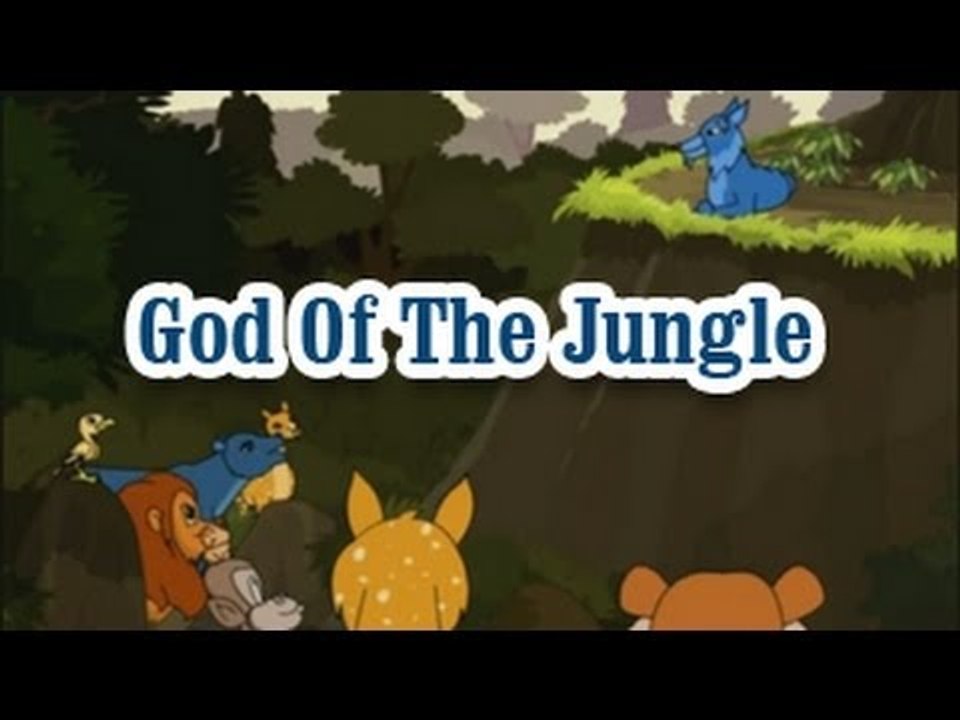 God Of The Jungle  | Panchatantra Tales | English Animated Stories For Kids